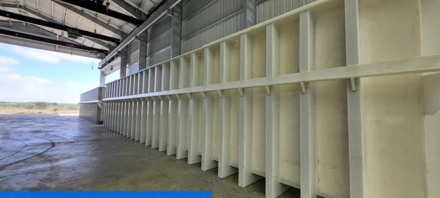 Plastic Welding & Fabrication Warehouse With a Custom Tank Plastic Welding & Fabrication Warehouse With a Custom Tank