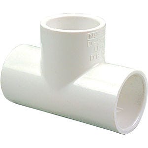 Buy S40 PVC Tee AT-PVC-Tee-0150 by Aluminum Tank Industries for only $1.23