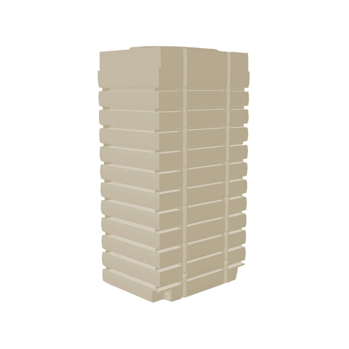 Buy 352 Gallon ThinTank in Riversand/Beige Color with Strainers by ThinTanks of Beige color for only $2,550.00