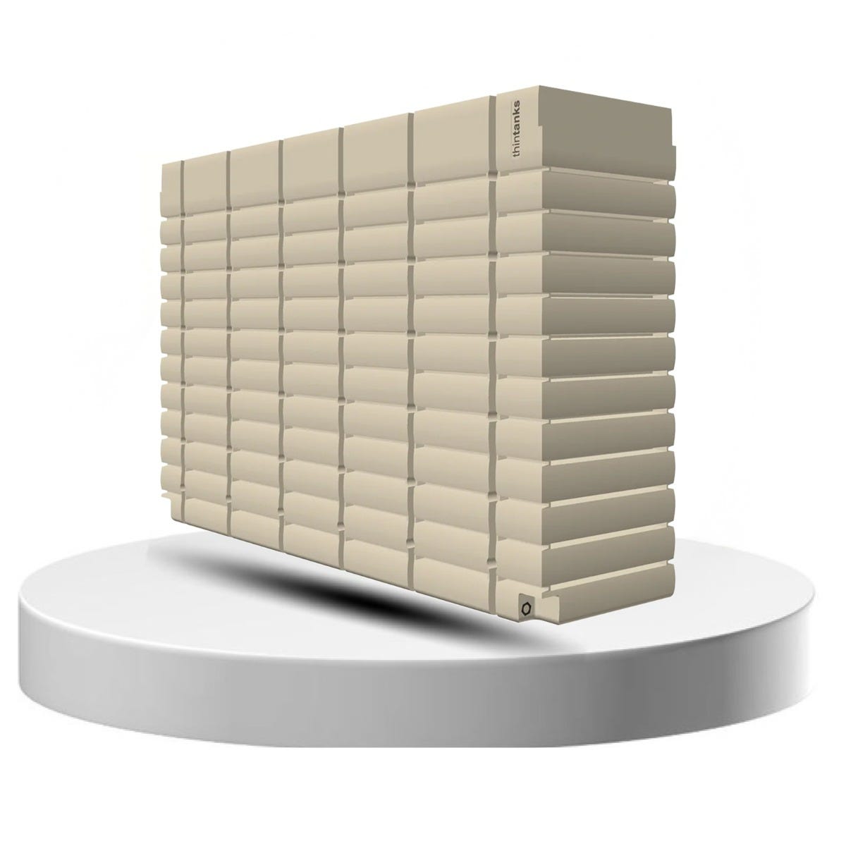 Buy 1057 Gallon ThinTank in Classic Cream/Smooth Cream Color With Strainers by ThinTanks of Classic Cream/Smooth Cream color for only $4,250.00