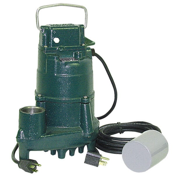 Buy BE153 Effluent Pump with 20 ft Cord and Switch - 230V by Zoeller Pump for only $610.00