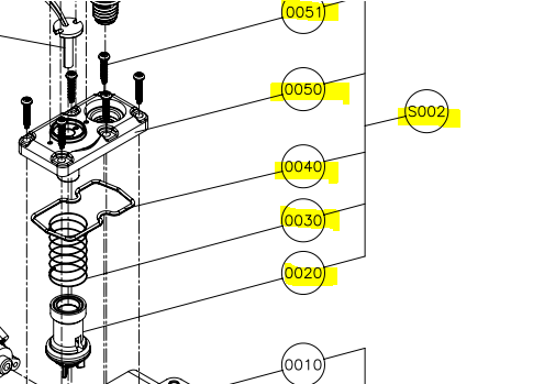 Buy S002 Check Valve Set Service Kit of HQ800 by Walrus for only $20.40