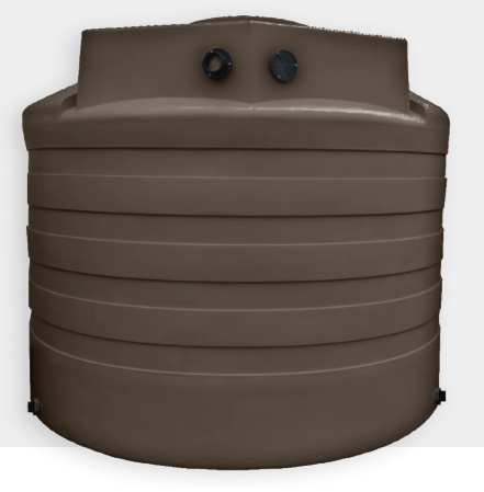 Buy 2650 Gallon Rainwater Harvesting Tank in Dark Brown by Bushman of Brown color for only $2,488.99