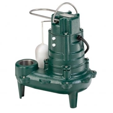 Buy M267 Sewage Pump with 10 Foot Cord - 115V by Zoeller Pump for only $470.00