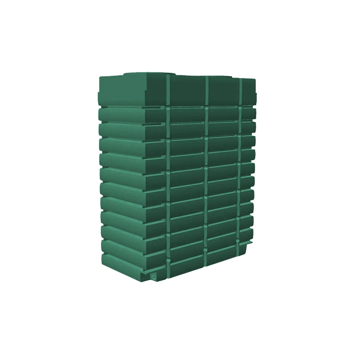 Buy 528 Gallon FatTank in Cottage Green/Heritage Green Color With Strainers by ThinTanks of Cottage Green/Heritage Green color for only $2,850.00