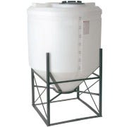 Buy 350 Gallon 45 Degree Cone Bottom Tank in White by Norwesco of White color for only $929.98