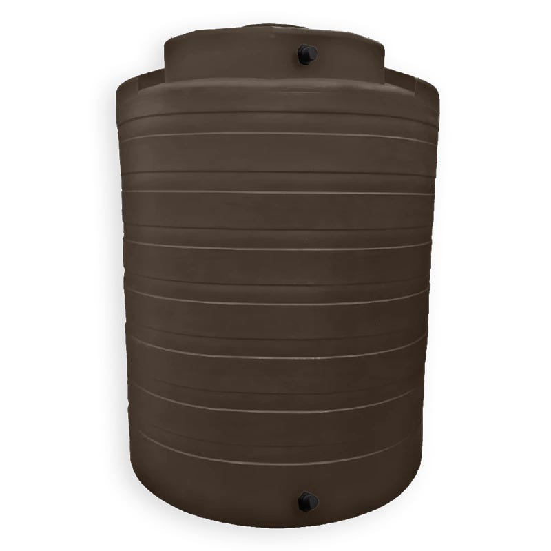 Buy 4050 Gallon Plastic Vertical Water Storage Tank in Dark Brown by Bushman of Brown color for only $3,700.00