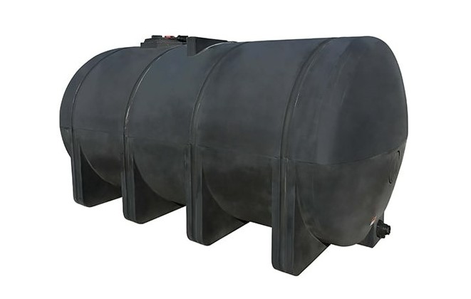 Buy 3250 Gallon Plastic Horizontal Leg Tank without Fittings in Black by Norwesco of Black color for only $7,652.00