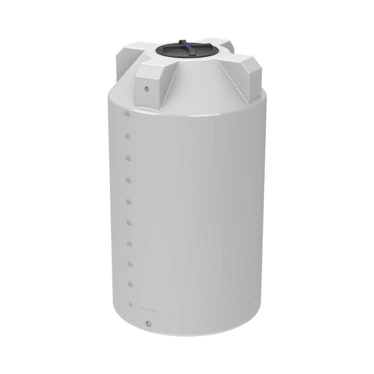 Buy 525 Gallon Vertical Storage Tank by Norwesco of White color for only $1,029.99