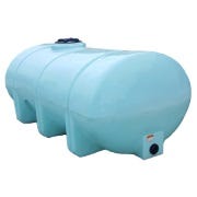 Buy 1335 Gallon HDPE Horizontal Elliptical Leg Tank in Blue by Norwesco of Blue color for only $3,439.99
