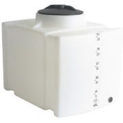 Buy 26 Gallon Plastic Portable Flat Bottom Utility Tank in White by Norwesco of White color for only $169.99