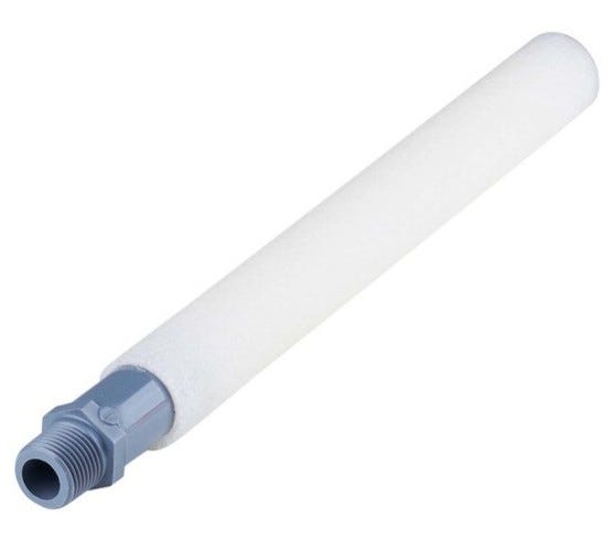 Buy Polypropylene Air Diffuser- TP-250 (250 mm long, 1/2" NPT) by HIBLOW USA, INC. for only $17.82