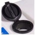 Buy 5 Inch Hinged Lid by Norwesco of Black color for only $24.68