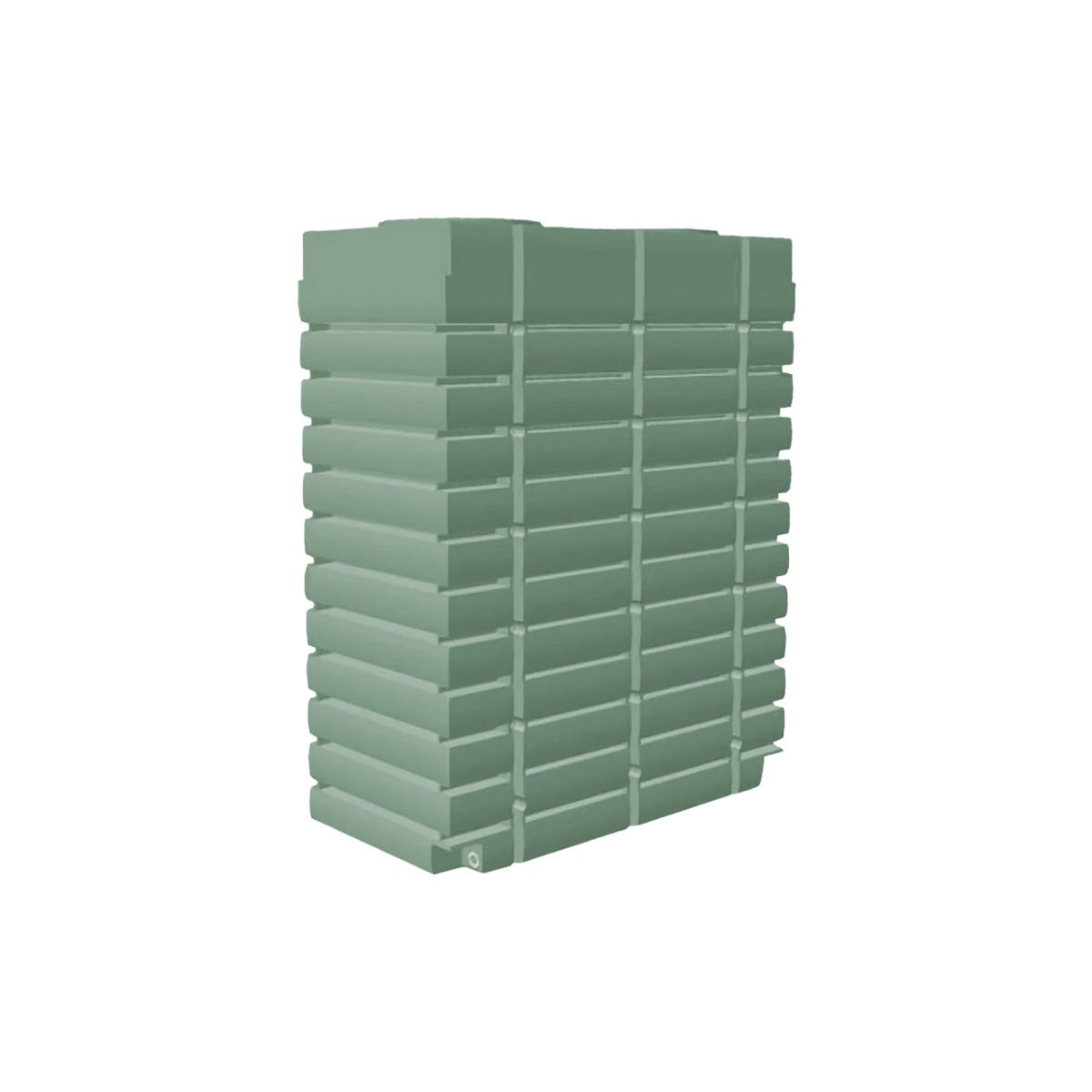 Buy 528 Gallon FatTank in Pale Eucalypt/Mist Green Color With Strainers by ThinTanks of Pale Eucalypt/Mist Green color for only $2,850.00