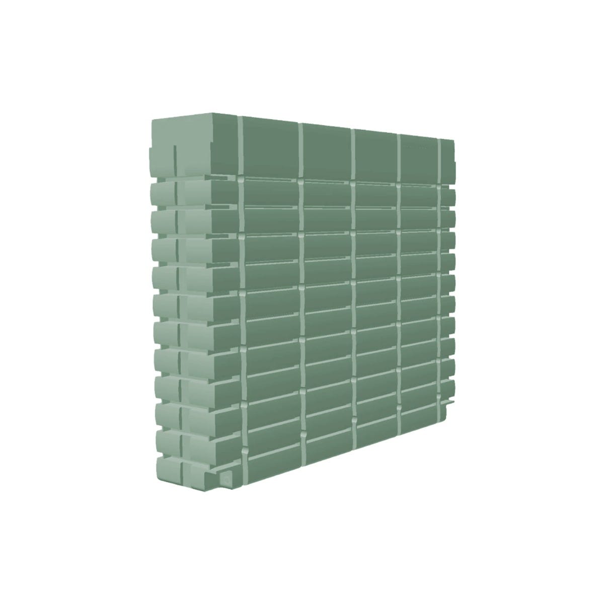 Buy 528 Gallon ThinTank in Pale Eucalypt/Mist Green Color With Strainers by ThinTanks of Pale Eucalypt/Mist Green color for only $2,850.00