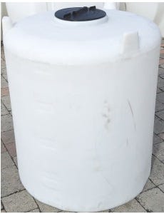 Buy DuraCast 100 Gallon HDPE Vertical Liquid Storage Tank in White by DuraCast of White color for only $419.00