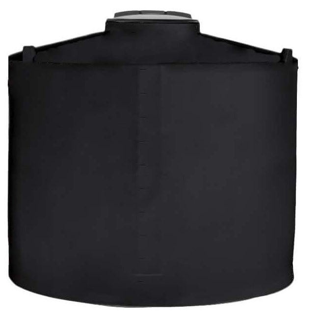 Buy 100 Gallon Plastic Vertical Liquid Storage Tank in Black by DuraCast of Black color for only $342.99
