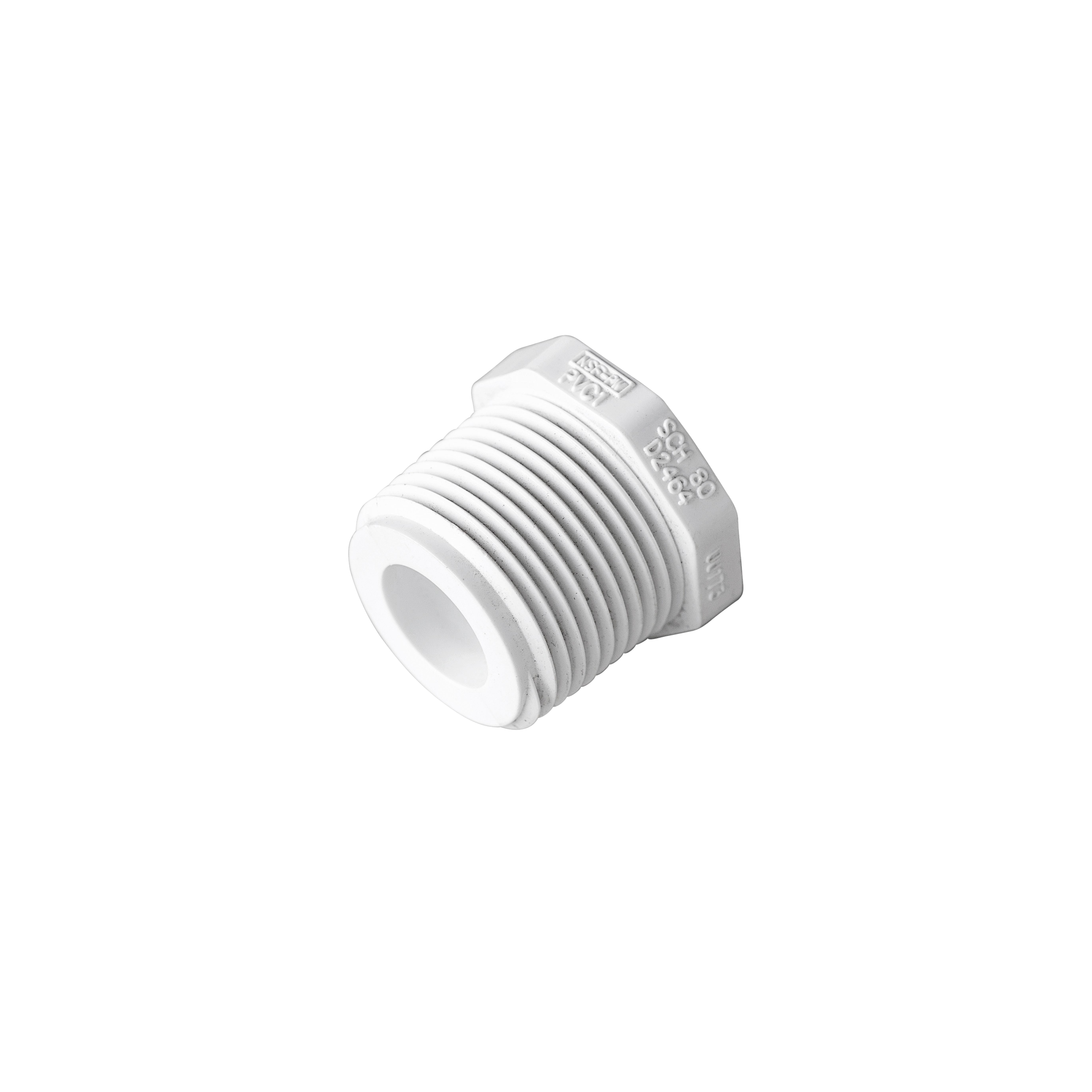 Buy .75 Inch X .375 Inch PVC40 Bushing MIP by Pace Supply for only $0.83