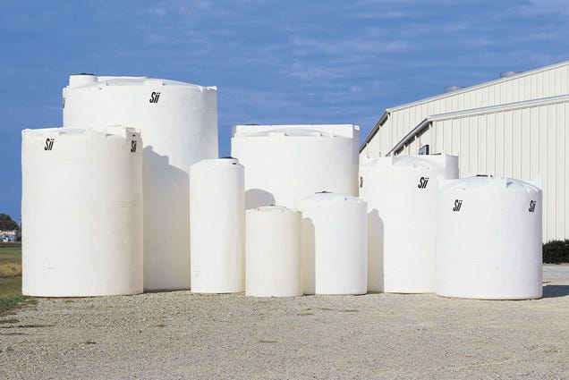 Buy 750 Gallon Plastic Vertical Water Storage Tank in White by Snyder Industries of White color for only $1,304.78
