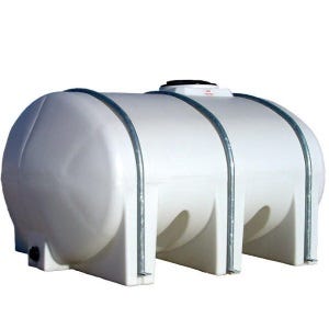 Buy 1035 Gallon Plastic Elliptical Leg Tank in White by Ace Roto-Mold of White color for only $1,563.02