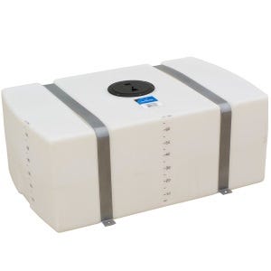Buy 60 Gallon Plastic Portable Utility Tank in White by Ace Roto-Mold of White color for only $285.99