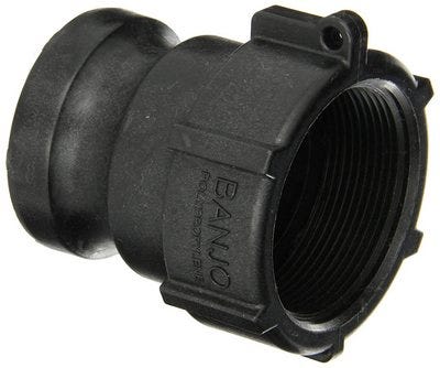 Buy 2 Inch FNPT TO CAMLOCK Adapter by Banjo Fittings and Valves for only $5.85