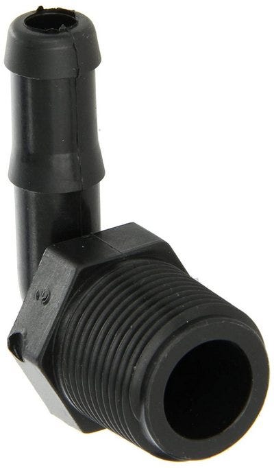 Buy .75 Inch Male Thread X Inch 90 Hose Barb by Banjo Fittings and Valves for only $1.43