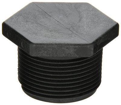 Buy 1.5 Inch Poly Pipe Plug by Banjo Fittings and Valves for only $3.77