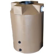 Buy Bushman 250 Gallon Plastic Rainwater Harvesting Tank in Dark Brown by Bushman of Brown color for only $812.00