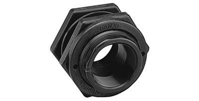Buy 1 Inch Bulkhead Fitting wih FKM Gasket by Banjo Fittings and Valves for only $20.99