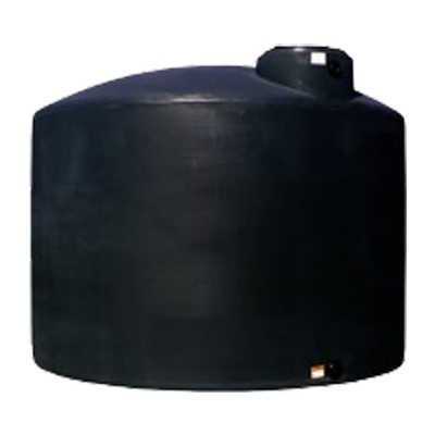 Buy 3200 Gallon Plastic Vertical Water Storage Tank in Black by Chemtainer of Black color for only $3,210.99