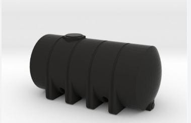 Buy 2000 Gallon Plastic Horizontal Leg Tank with Securing Hoops - Black by Snyder Industries of Black color for only $10,057.00