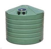 Buy 1320 Gallon Plastic Vertical Rainwater Harvesting Tank in Dark Brown by Bushman for only $1,817.99