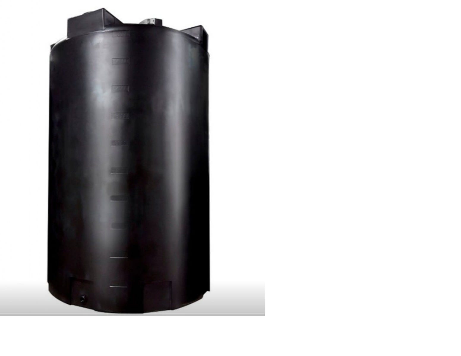 Buy 5000 Gallon Plastic Rainwater Harvesting Tank Black by Bushman for only $6,137.99