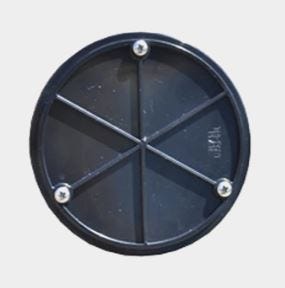 Buy Bushman Black Cover Plate for Rainharvesting Tank by Bushman of Black color for only $9.99