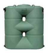 Buy 265 Gallon Plastic Vertical Liquid Storage Tank with Slimline Design in Dark Green by Bushman of Green color for only $1,110.31