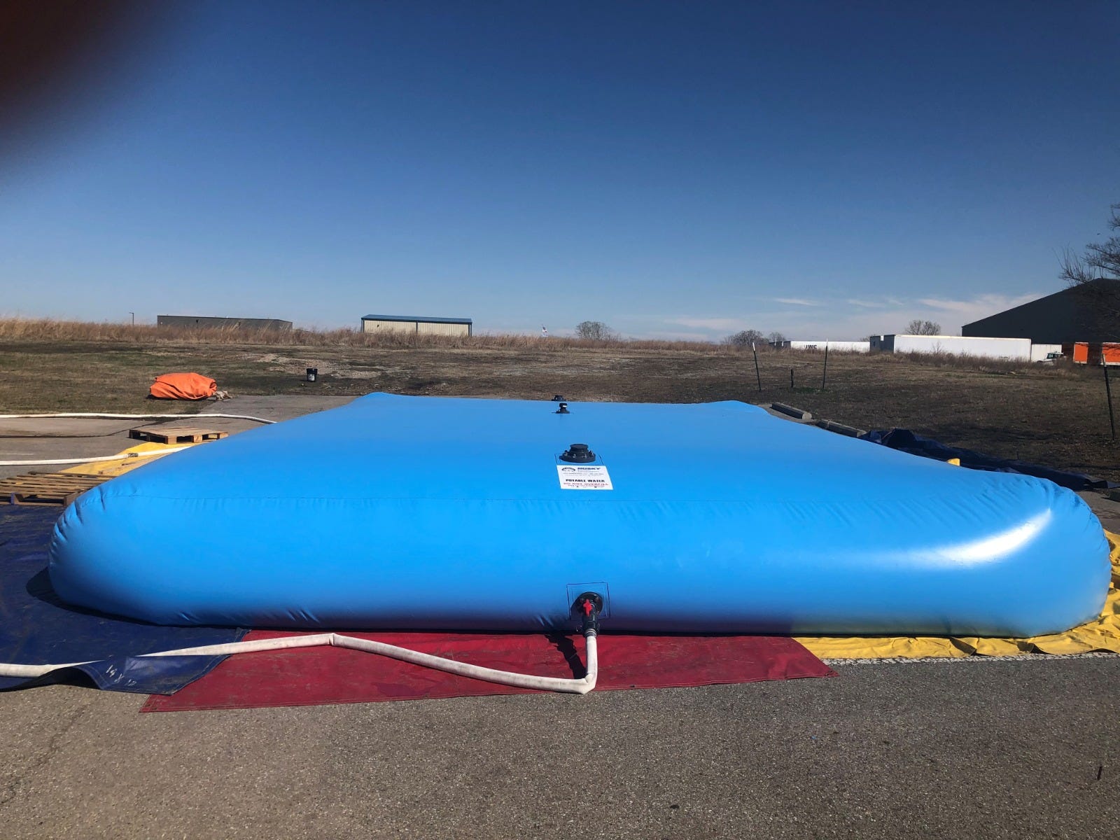 Buy 1000 Gallon XR-3PW Potable Water Bladder Tank by Husky Portable Containment for only $1,564.71