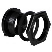 Buy 3/4 inch Threaded Polypropylene Bulkhead Fitting with EPDM Gasket by Snyder Industries for only $48.00