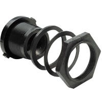Buy 2 Inch Standard Duty Bulkhead Fitting Installed by Norwesco for only $9.99