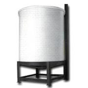 Buy 10 Gallon 20 Degree Plastic Vertical Cone Bottom Tank with Cover by Chemtainer for only $93.33