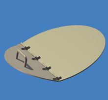Buy HINGED PE COVER FOR 25 GAL TANK by Chemtainer for only $129.99