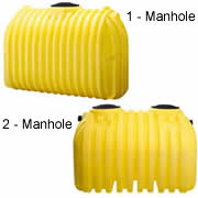 Buy 1000 Gallon Plastic One Compartment Septic Tank by Chemtainer for only $5,232.00