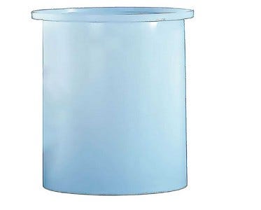 Buy 500 Gallon Polypropylene Open Top Batch Storage Tank in White by Chemtainer of White color for only $5,399.99