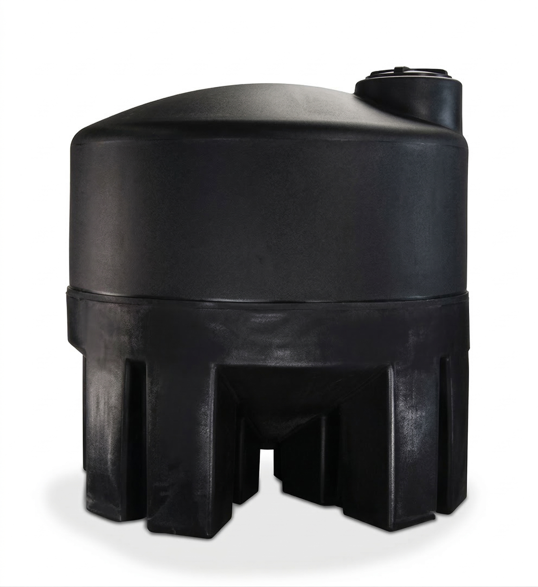 Buy 2500 Gallon 30 Degree Cone Bottom Tank with Poly Stand in Black by Norwesco of Black color for only $5,631.00