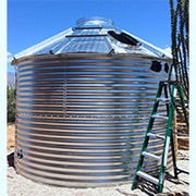 Buy 6100 Gallon Corrugated Steel Water Storage Tank with 30 Degree Roof by CWS Residential, Inc. for only $13,722.86