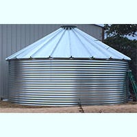 Buy 18800 Gallon Corrugated Steel Rainwater Harvesting Tank with Dome Roof by CWS Residential, Inc. for only $13,552.86