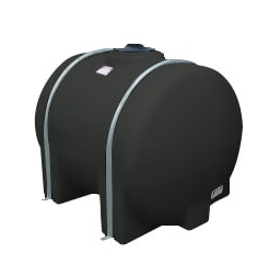 Buy 225 Gallon Plastic Horizontal Leg Tank in Black by DuraCast of Black color for only $753.75