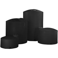 Buy 105 Gallon Vertical Liquid Storage Tank in Black by Norwesco of Black color for only $339.99