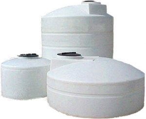 Buy 650 Gallon Plastic Vertical Liquid Storage Tank in White by DuraCast of White color for only $859.99