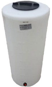 Buy 40 Gallon Plastic Vertical Water Storage Tank in White by DuraCast of White color for only $169.38
